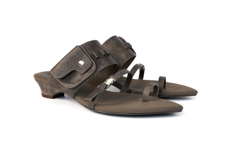 Thong-style Mules