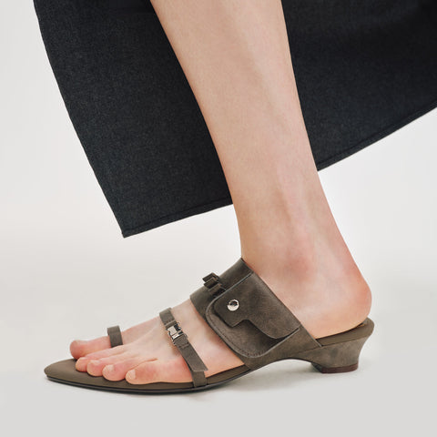 Thong-style Mules