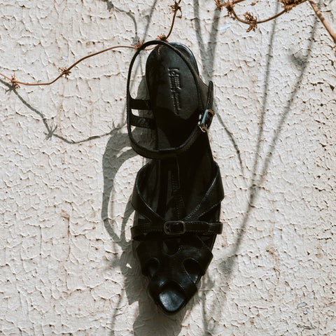 T-strap sandals